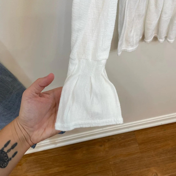 Free People|| Your Girl Mini Dress, Rayon Bohemian. Like New - Picture 6 of 8